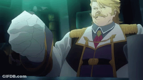 Man With Mustache In Military Uniform GIF