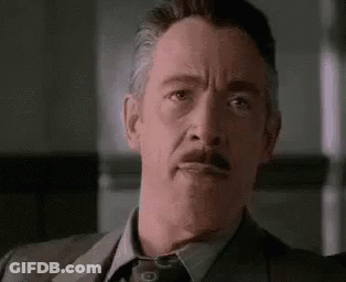 Man With Mustache In Suit And Tie GIF