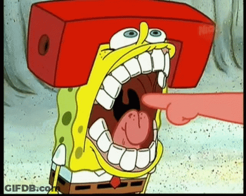 Man With Mustache Making Funny Face GIF
