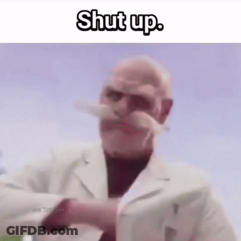 Man With Mustache Making Funny Face GIF