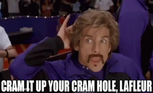 Man With Mustache Making Funny Face Hand To Forehead GIF