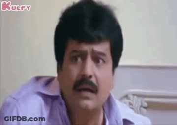 Man With Mustache Making Funny Face In Hospital Room GIF
