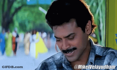 Man With Mustache Mikelvelayudham GIF