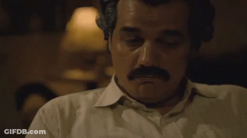 Man With Mustache Saying Alright GIF