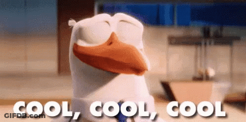 Man With Mustache Saying Cool Cool Cool GIF