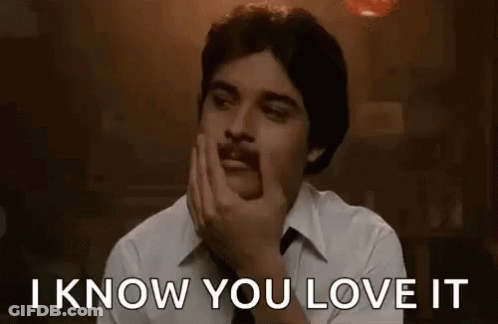 Man With Mustache Saying I Know You Love It GIF