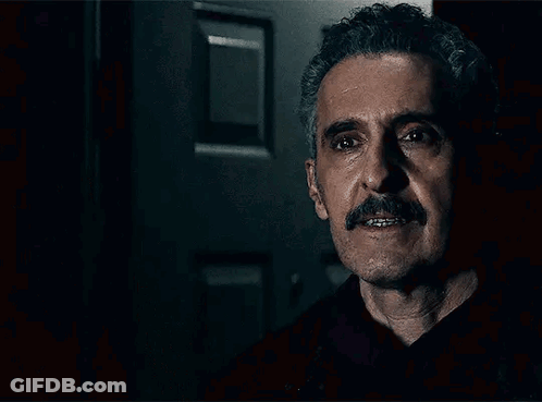 Man With Mustache Saying You're Firing Me GIF