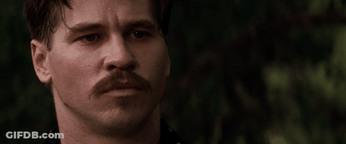 Man With Mustache Says I Don't GIF