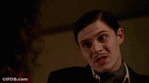 Man With Mustache Says Oh No GIF