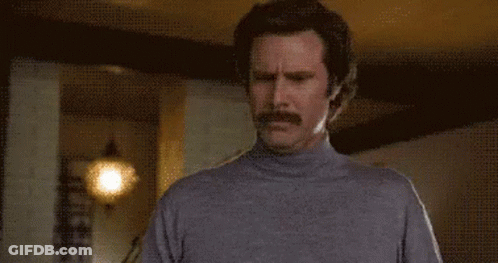 Man With Mustache Says You Know I Don't Speak Spanish GIF