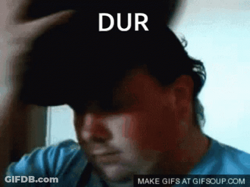 Man With Mustache Singing Into Microphone GIF