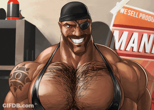 Man With Mustache Smiling In Front Of Sign We Sell Property GIF