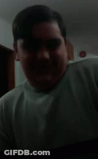Man With Mustache Smiling GIF