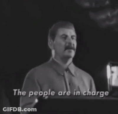 Man With Mustache Speaking Into Microphone That Is What We Call Socialism In Everyday Life GIF