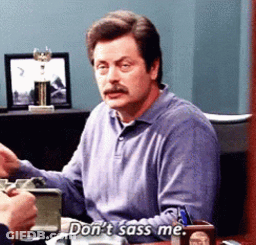 Man With Mustache Standing In Front Of Car With License Plate GS WM 966 GIF