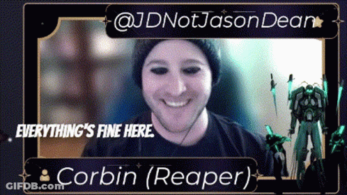Man With Name Corbin GIF