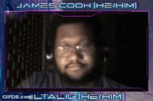 Man With Name James Cook GIF