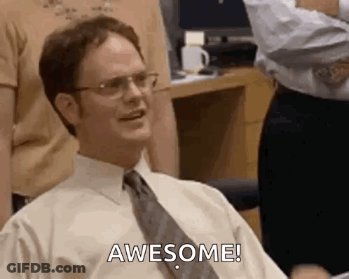 Man With Name Tag Lance GIF