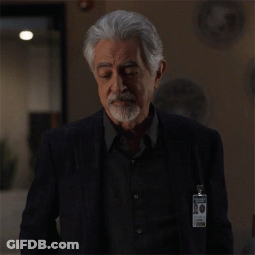 Man With Name Tag That Says Good GIF