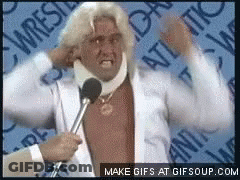 Man With Neck Brace Talking Into Microphone GIF