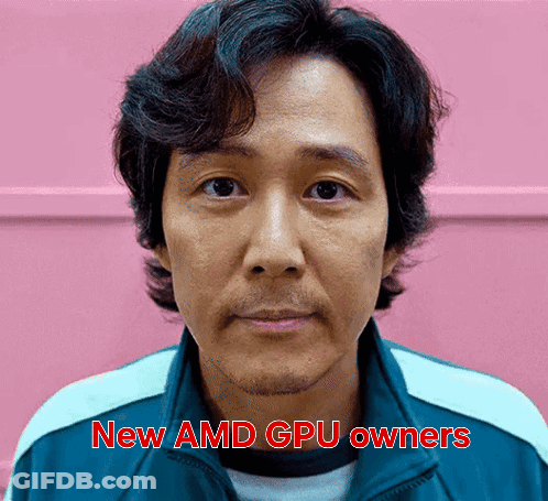 Man With New AMD GPU Owners GIF