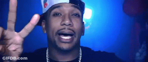 Man With NFL Hat GIF