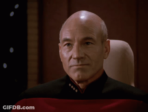 Man With Nicely Done Behind Him GIF