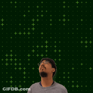 Man With Number 10 On Green Background GIF