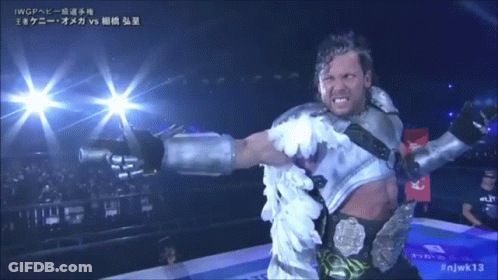 Man With Number 13 In Wrestling Ring GIF