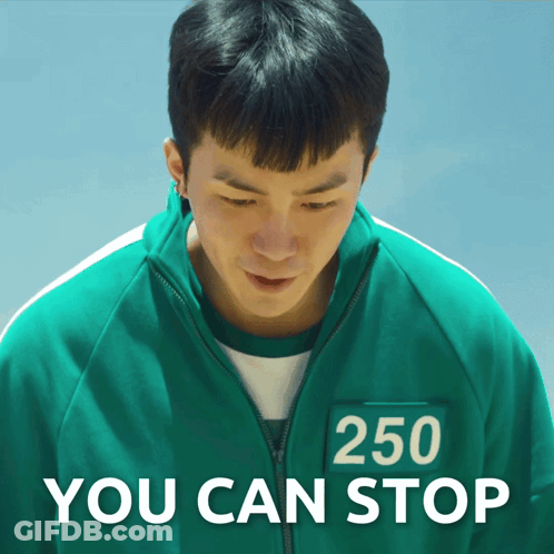 Man With Number 250 On Jacket GIF