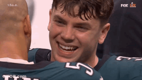 Man With Number 5 Shirt Smiling GIF