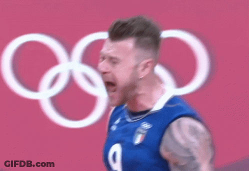 Man With Number 9 Shirt Screaming GIF