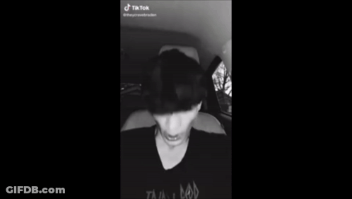 Man With Open Mouth And I Loved Her GIF