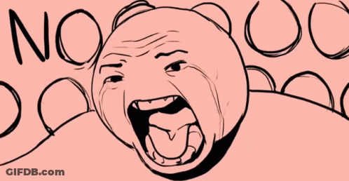 Man With Open Mouth And No Text GIF