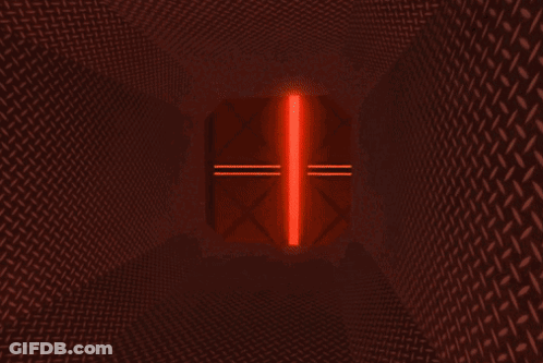 Man With Open Mouth In Tunnel GIF