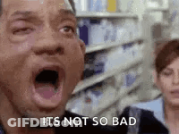 Man With Open Mouth It's Not So Bad GIF