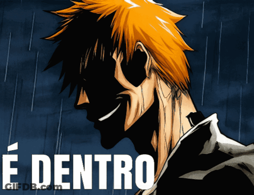 Man With Orange Hair Saying E Dentro GIF