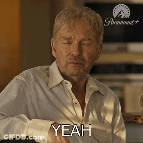 Man With Paramount Logo Behind Him GIF