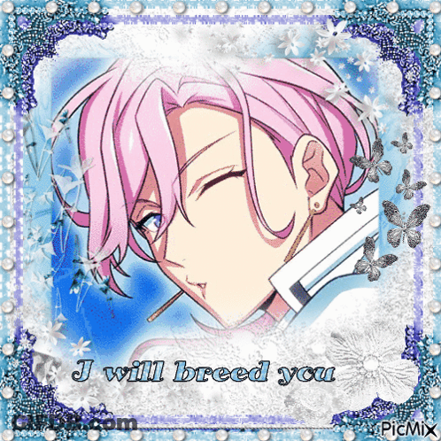 Man With Pink Hair I Will Breed You GIF