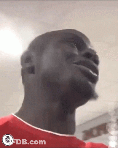 Man With Premier League Badge GIF