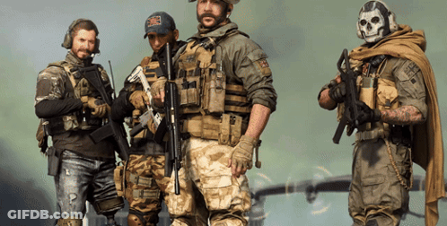 Man With Prosthetic Leg Holding Gun Saying Let's Get Evil GIF