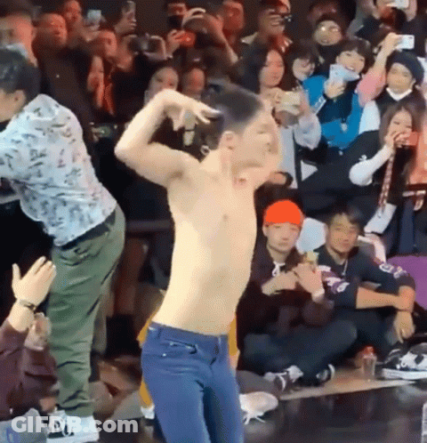 Man With Prosthetic Leg Walking Through Hallway GIF