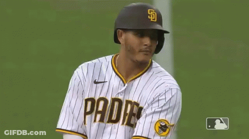 Man With Purple Background Saying Just This Once GIF