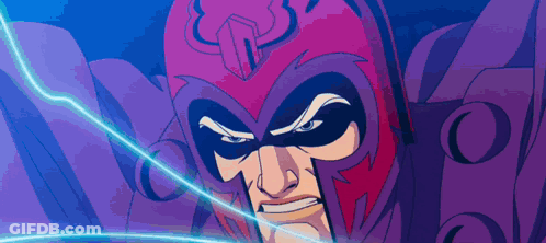 Man With Purple Helmet GIF