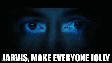 Man With Purple Scarf And Black Line GIF