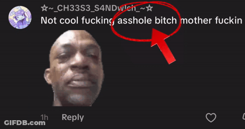 Man With Red Arrow Pointing To Asshole GIF