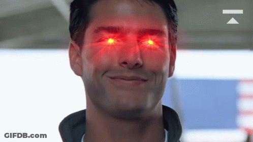 Man With Red Eyes GIF