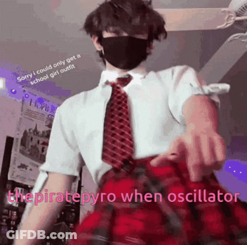 Man With Red Face Paint Cowboy Hat Backpack GIF