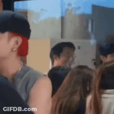 Man With Red Hair And Black Hat GIF