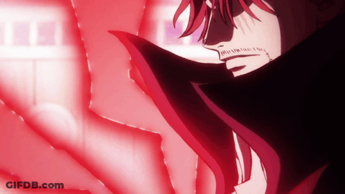 Man With Red Hair In Black Coat GIF